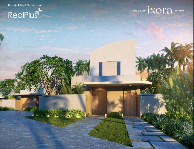 Biệt thự Garden Villa Ixora Hồ Tràm sản phẩm đắt giá nằm trong khu nghỉ dưỡng ven biển phức hợp