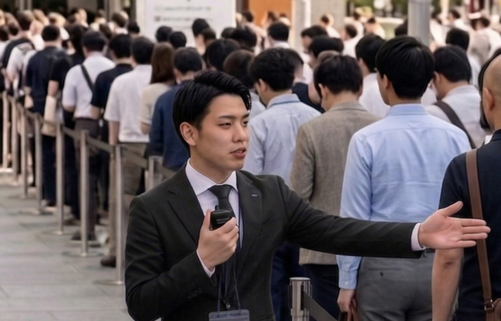 場外誘導イメージ